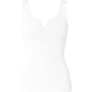 fashionshowcase Top 'VIVA RIB'  wit