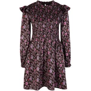 Gap Tall Jurk  marine / donkerbruin / orchidee / rood