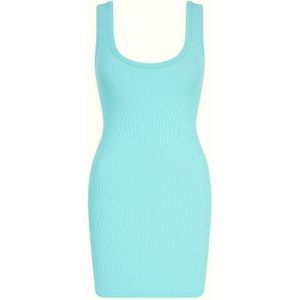 Nudyess Zomerjurk 'Tina Mini'  aqua