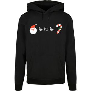 F4NT4STIC Sweatshirt 'Ho Ho Ho Weihnachten'  groen / rood / zwart / wit