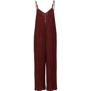 KOROSHI Jumpsuit  donkerrood