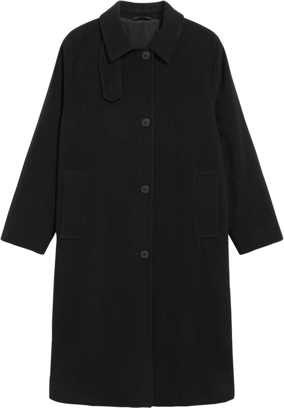 ARMEDANGELS - Tussenmantel - Zwart - Klassieke Mantel
