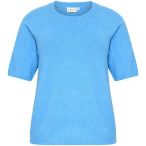 KAFFE CURVE Trui 'Sylvia'  blauw gemêleerd