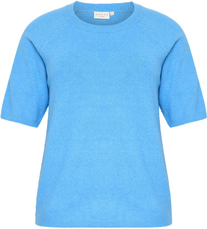 KAFFE CURVE Trui 'Sylvia'  blauw gemêleerd