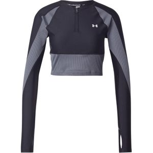 Under Armour - Hg Rib 1/4 Zip - Dames Pullover - Zwart