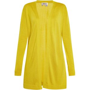 Sidona Gebreid vest  limoen