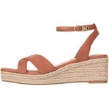 Tommy Hilfiger - Fw0fw08804 - Espadrilles - Suède - Met Sleehak