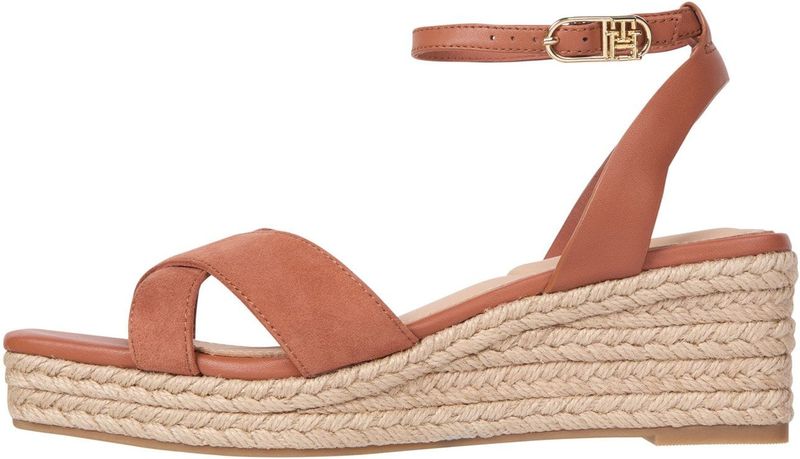 Tommy Hilfiger - Fw0fw08804 - Espadrilles - Suède - Met Sleehak