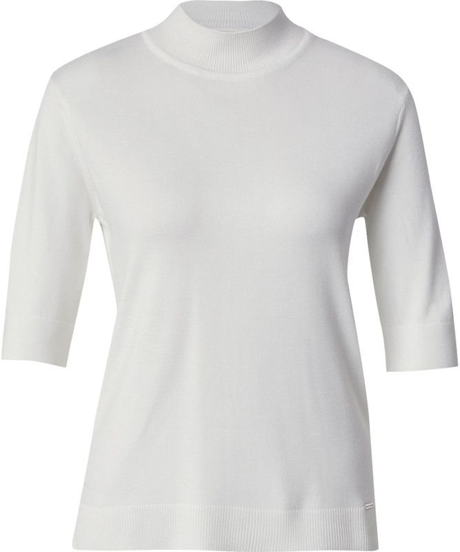 More & More - Gebreid Shirt - Dames - Opstaande Kraag