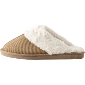 Next Huisschoenen  lichtbruin / wit