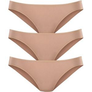 Bikinibroekje - Beige - 94% Modaal (TENCEL™) - Aansluitend