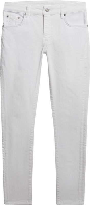 Superdry - Jeans - Wit - 5-pocket-style - Skinny - Mid waist - 7/8 lengte