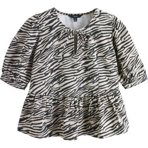 Next Blouse  beige / zwart