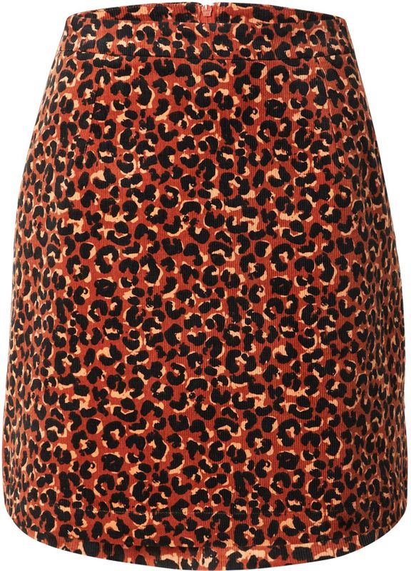 Blutsgeschwister - Dreamy Eyes - A-lijnrok - Sand/Cognac/Zwart