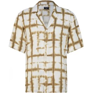 STRELLSON Overhemd 'Cliro'  beige / bruin / wit