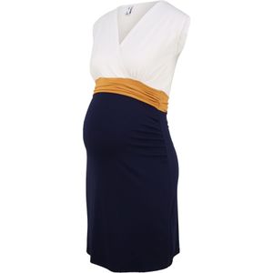 Bebefield Jurk 'Giulia'  donkerblauw / geel / wit