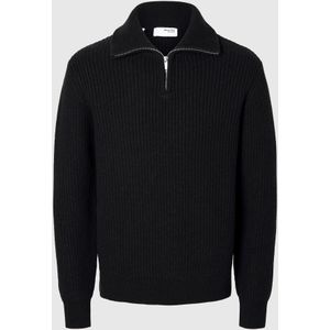 SELECTED Trui 'SLHLand'  zwart