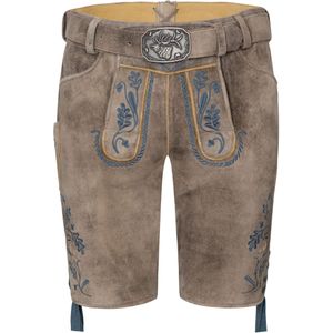 SPIETH & WENSKY Broek 'Garvin'  navy / lichtbruin