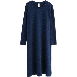 Lindex Nachthemd  navy / wit