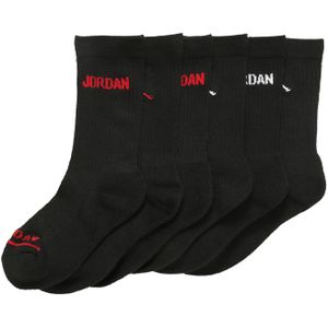 Jordan - Sokken - Rood Zwart Wit - 6er Pack - Jersey