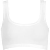 Hanro - Touch Feeling - BH - Wit - Soft Cup Bustier Zonder Beugel