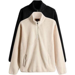 The Set Trui  lichtbeige / zwart