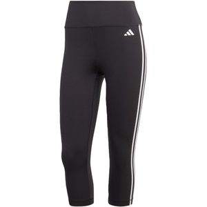 Sportbroek 'Train Essentials 3-Stripes High-Waisted 3/4'