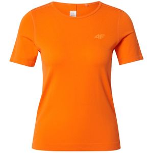 4F Functioneel shirt 'FNK'  donkeroranje