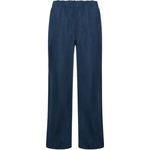 DEHA Bandplooi jeans  blauw denim