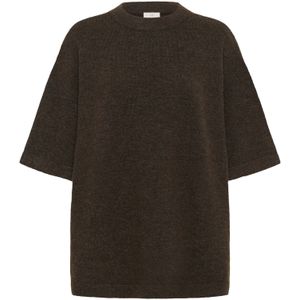 Kaffe Trui 'KANiel'  donkerbruin