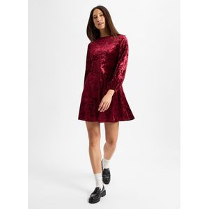 Marie Lund Jurk ' Sareply '  bordeaux