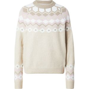 Eight2Nine Trui  lichtbeige / donkerbeige / sering / wit