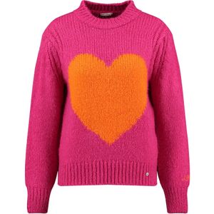 Key Largo Trui 'Feeling'  oranje / pink