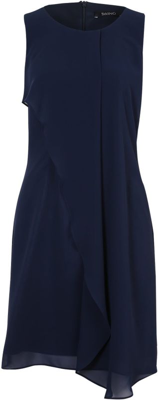 SWING - Cocktailjurk - Navy - A-lijn - Kort/mini
