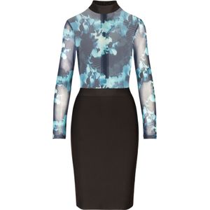 Kraimod Kokerjurk  blauw / zwart / wit