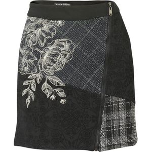 KOROSHI Rok  zwart / wit