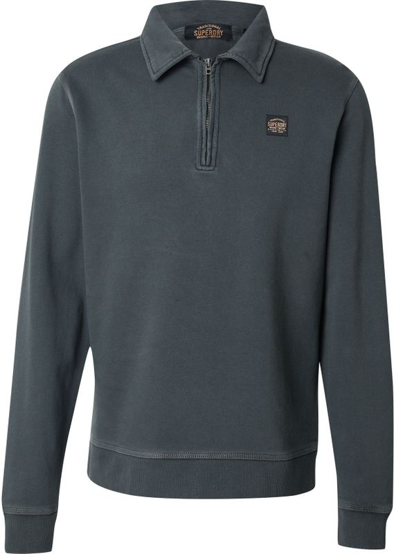Superdry - M2013776A - Sweatshirt - Zwart - Casual - Katoen