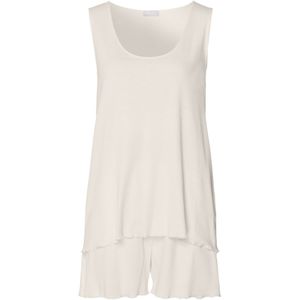 Hanro Korte pyjama ' Serena '  offwhite