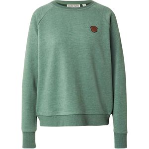 naketano Sweatshirt  groen gemêleerd