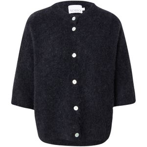 Noella Gebreid vest 'Kae'  donkergrijs