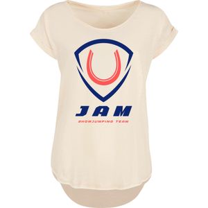 F4NT4STIC Shirt  sand / blauw / oranje