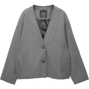 Pull&Bear Tussenjas  grijs