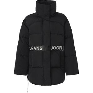 JOOP! Jeans Winterjas 'Coralie'  zwart / wit