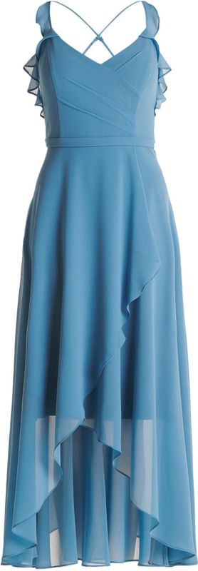 Vera Mont - Avondjurk - Blauw - A-lijn - 7/8 lengte