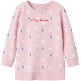 NAME IT - NMFLIA - Tuniek Sweater - Marineblauw - Meisje