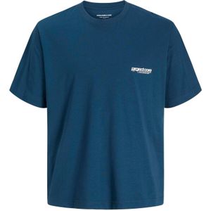 Jack & Jones Junior Shirt 'Union Back'  ecru / navy