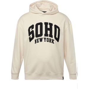 STHUGE Sweatshirt  ecru / zwart