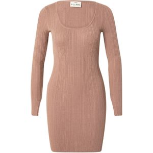 A LOT LESS Jurk 'Nanni'  donkerbruin