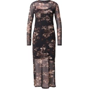 GAP Jurk 'LS MESH MIDI'  zwart