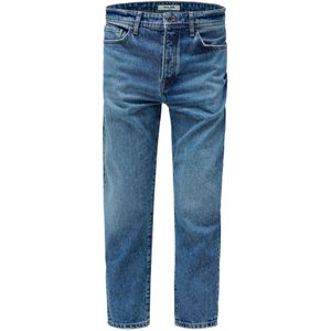 Salsa - 21010170 - Tapered Fit Spijkerbroek - Blauw